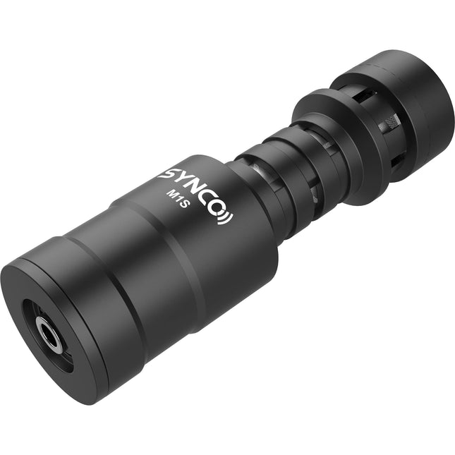 Synco Mic-M1S Micrófono Escopeta Ultracompacto para Cámara con Shockmount y Paraviento