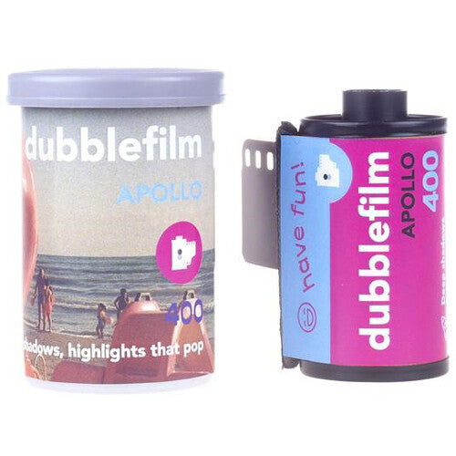 dubblefilm Apollo 400 Película en Color 35mm ISO 400 36 Exposiciones