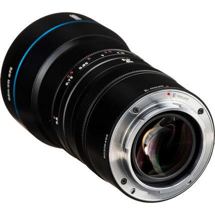 Sirui 24mm f2.8 Anamórfico E Mount Lente para 4K con Iris 8 hojas