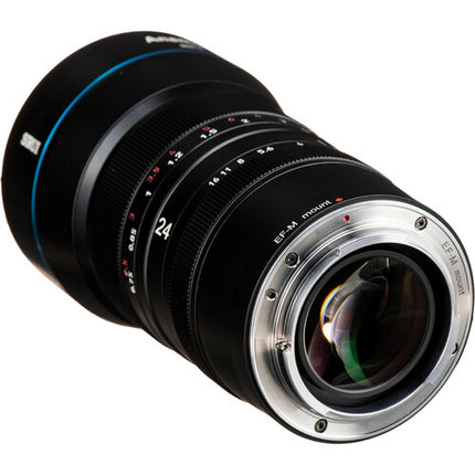 Sirui 24mm f2.8 Anamórfico 1.33x Montura EF-M para cámara 4K APS-C