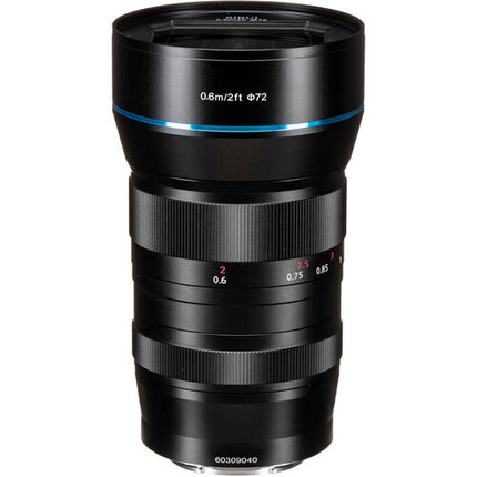 Sirui 24mm f 2.8 Anamórfico 1.33x para Montura X 4K 72mm
