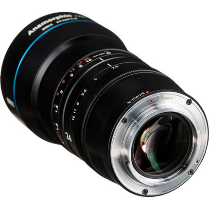 Sirui 24mm f 2.8 Anamórfico 1.33x para Montura X 4K 72mm
