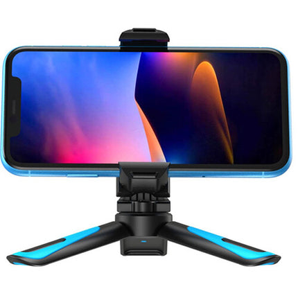Apexel Mini Tripié y Agarre para Smartphone Altura Ajustable hasta 5 Pulgadas