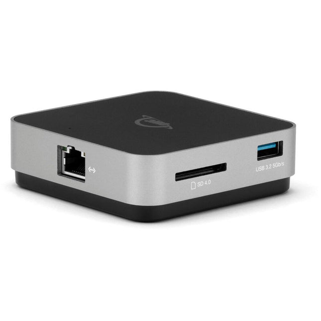 OWC USB Type-C Travel Dock Adaptador Multiportátil con HDMI 4K y Ethernet Gigabit