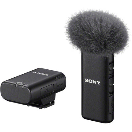 Sony ECM-W2BT Micrófono Digital Bluetooth Inalámbrico para Cámaras con Alcance 200m y Batería 3h