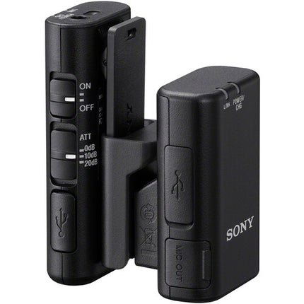 Sony ECM-W2BT Micrófono Digital Bluetooth Inalámbrico para Cámaras con Alcance 200m y Batería 3h