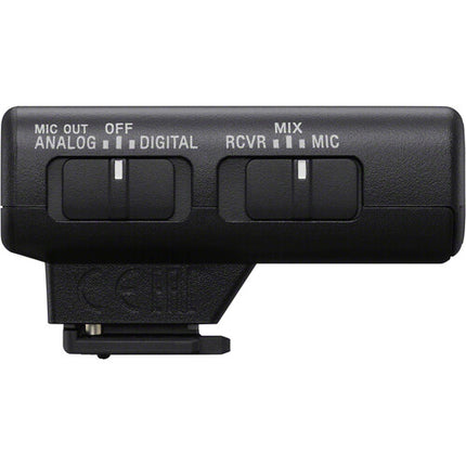 Sony ECM-W2BT Micrófono Digital Bluetooth Inalámbrico para Cámaras con Alcance 200m y Batería 3h
