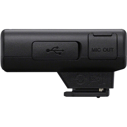 Sony ECM-W2BT Micrófono Digital Bluetooth Inalámbrico para Cámaras con Alcance 200m y Batería 3h