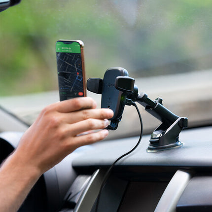 iOttie Auto Sense Soporte de Carga Inalámbrica Automático para Smartphone con Brazo Telescópico y Hasta 10W de Potencia