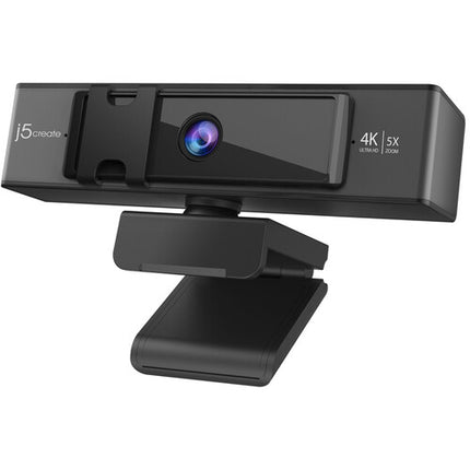 j5create Webcam 4K Ultra HD ePTZ Sensor 8MP 30fps Control IR