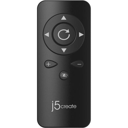 j5create Webcam 4K Ultra HD ePTZ Sensor 8MP 30fps Control IR