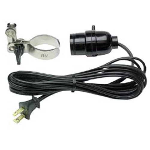 Smith-Victor Thrifty Cordón con Zócalo E26 5/8" Receptor y Enchufe US