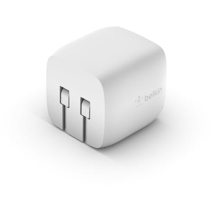 Belkin BOOST CHARGE Cargador de Pared 30W USB Tipo C GaN con Cable Lighting 3.3' Blanco