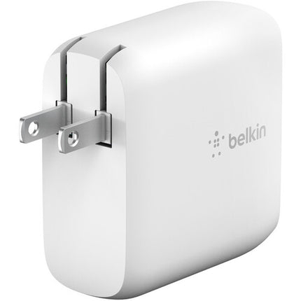 Belkin BOOST CHARGE Cargador de Pared Dual USB-C PD 68W GaN 2 Años Garantía