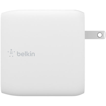 Belkin BOOST CHARGE Cargador de Pared Dual USB-C PD 68W GaN 2 Años Garantía