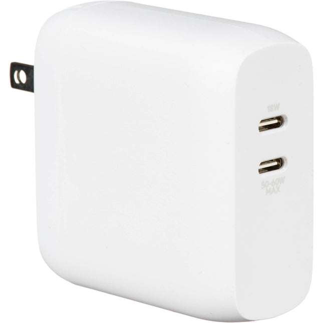 Belkin BOOST CHARGE Cargador de Pared Dual USB-C PD 68W GaN 2 Años Garantía