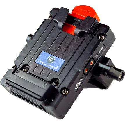 Adaptador de Batería Intellytech Pocket V-Mount con 2 Puertos D-Tap y Abrazadera de Varilla 15mm