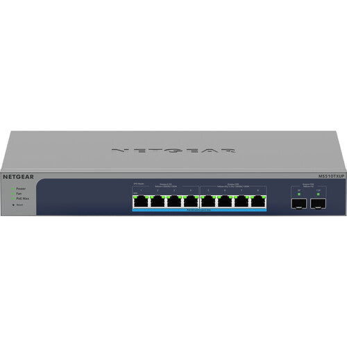 Netgear Ultra60 MS510TXUP Switch Gestionado 8 Puertos Multi-Gigabit 140Gbps PoE++