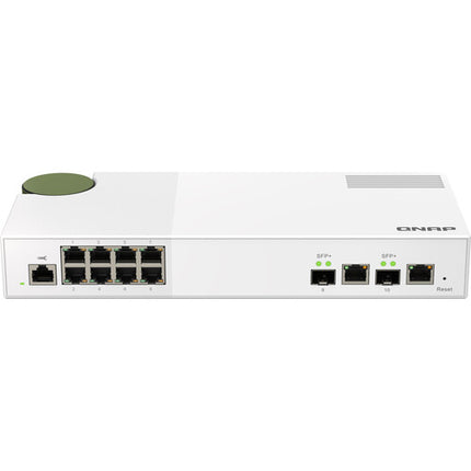 QNAP QSW-M2108-2C Switch Gestionado 10 Puertos 2x10GbE 8x2.5GbE