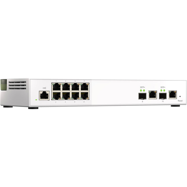 QNAP QSW-M2108-2C Switch Gestionado 10 Puertos 2x10GbE 8x2.5GbE