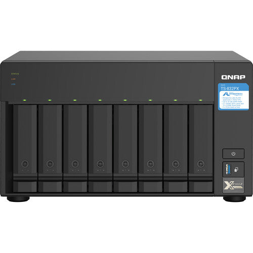 QNAP TS-832PX-4G NAS 8 Bahías 4GB DDR4 2 x 10GbE SFP+ Storage