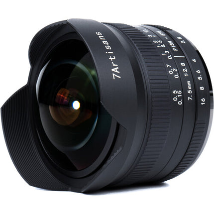 7Artisans 7.5mm f/2.8 II Lente Ojo de Pez 190° APS-C Sony E