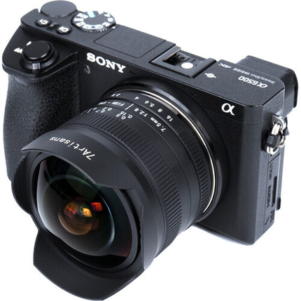 7Artisans 7.5mm f/2.8 II Lente Ojo de Pez 190° APS-C Sony E