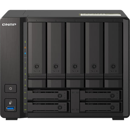 QNAP TS-h973AX 9-Bahías NAS con CPU 2.2 GHz y 8GB RAM DDR4