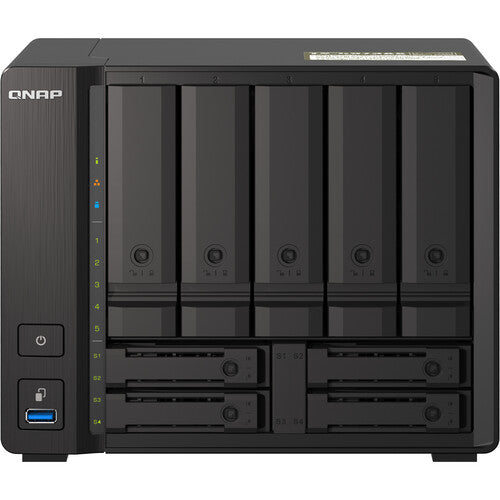 QNAP TS-h973AX 9-Bahías NAS con CPU 2.2 GHz y 8GB RAM DDR4