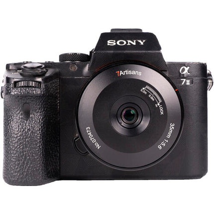 7Artisans 35mm f5.6 Pancake Lente para Sony E Full Frame Manual 11.8"