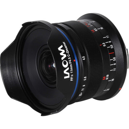 Venus Optics Laowa 11mm f4.5 FF RL lente gran angular Canon RF 126° AOV