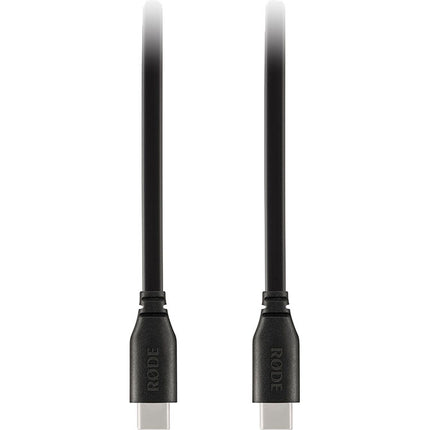 RODE SC17 Cable USB-C a USB-C 5 Pies USB 2.0 Conector Macho Macho Negro