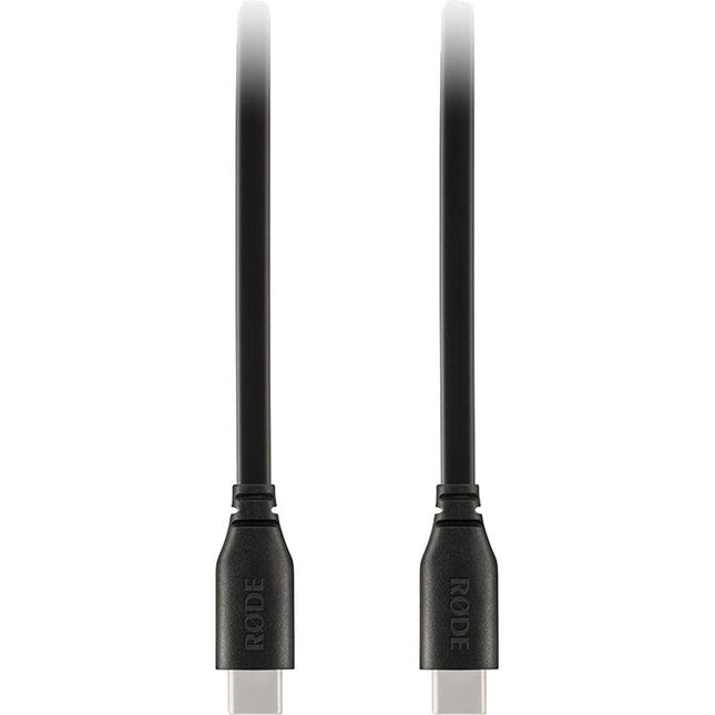 RODE SC17 Cable USB-C a USB-C 5 Pies USB 2.0 Conector Macho Macho Negro