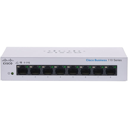 Cisco CBS110-8T-D Switch 8 Puertos GbE Escritorio Rendimiento