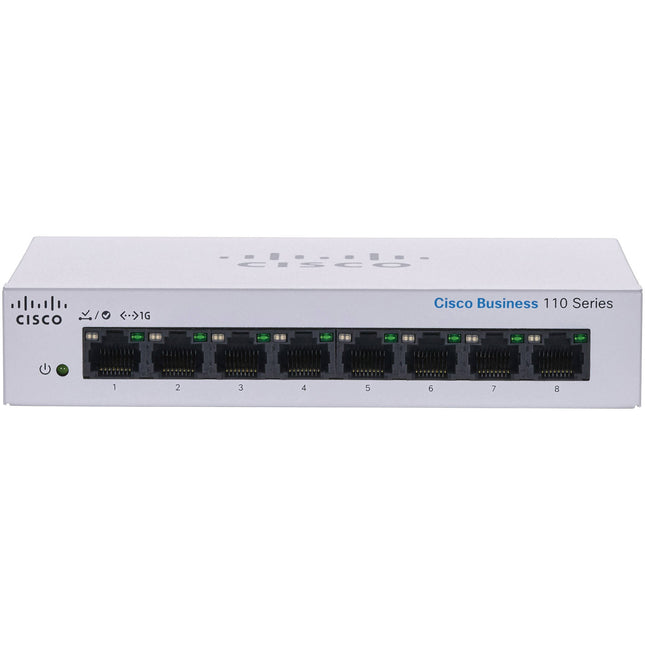 Cisco CBS110-8T-D Switch 8 Puertos GbE Escritorio Rendimiento