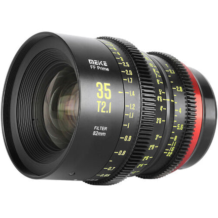 Meike 35mm T2.1 Lente Cine Full Frame Montura EF 13" Enfoque Mínimo