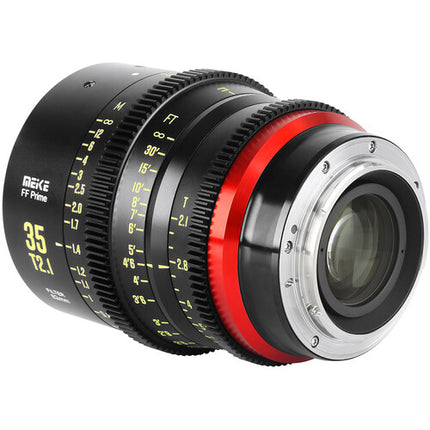 Meike 35mm T2.1 Lente Cine Full Frame Montura EF 13" Enfoque Mínimo
