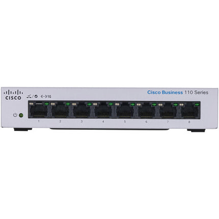 Cisco CBS110-8T-D Switch 8 Puertos GbE Escritorio Rendimiento
