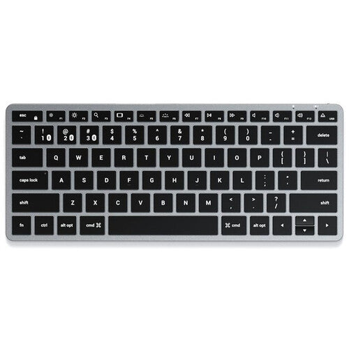Satechi Slim X1 Teclado Bluetooth Retroiluminado para macOS con cable USB-C