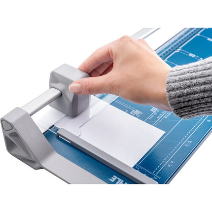Dahle 507 Guillotina Rotativa Personal 30 cm con Base Metálica Antideslizante