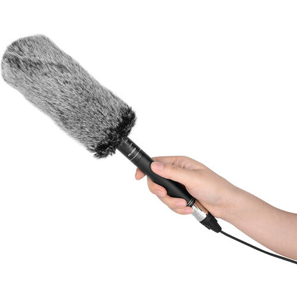 YELANGU MIC07 Micrófono Shotgun Cardioide para Cámaras con XLR y Filtro Low-Cut