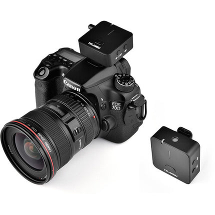YELANGU MX5 Sistema de Micrófono Inalámbrico Digital Ultracompacto 5h Batería 50m Alcance