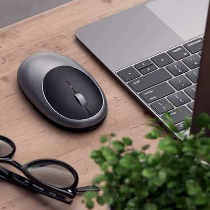 Satechi M1 Ratón Inalámbrico Bluetooth 4.0 Alcance 10m USB C Recargable