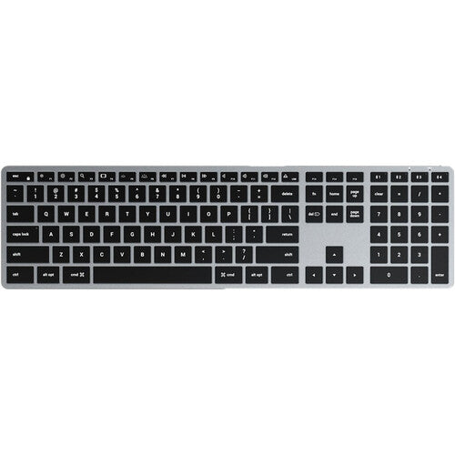 Satechi Slim X3 Teclado Bluetooth Retroiluminado con Teclado Numérico y Diseño Compacto