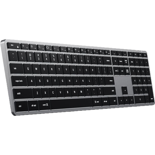 Satechi Slim X3 Teclado Bluetooth Retroiluminado con Teclado Numérico y Diseño Compacto