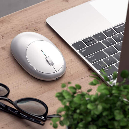Satechi M1 Ratón Inalámbrico Bluetooth 4.0 Alcance 10m USB-C Recargable