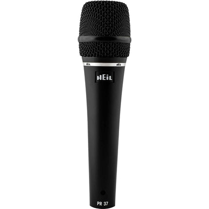 Heil Sound PR 37 Micrófono dinámico supercardioide diafragma grande 1.5" kit con clip y funda acolchada