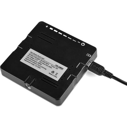 YELANGU LED49 Luz LED para Video 49 LEDs Dimmable con 4 Filtros de Color
