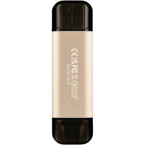 Transcend JetFlash 930C Memoria USB 2 en 1 128GB USB 3.2 Velocidad 420MB/s