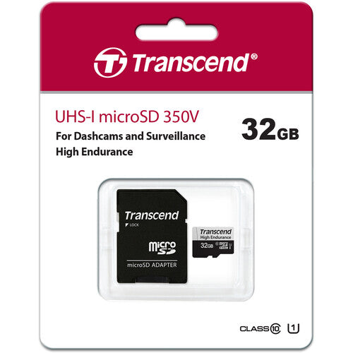 Transcend 32GB microSDHC UHS-I Clase 10 100MB/s con Adaptador SD